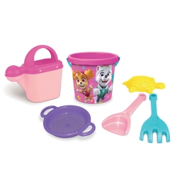Wader 81553 -  Paw Patrol komplet do piasku 6 el. różowy mały
